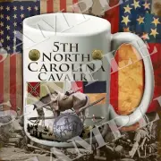 5th North Carolina Cavalry 15-ounce American Civil War themed coffee mug/cup