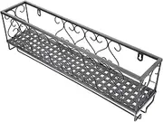 Wall Holder Wine Rack Rack Wine Stand Goblet Holder Display Rack Iron Material Wall Mount Wine