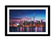 Toronto Poster Art Framed print