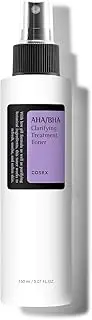COSRX AHA/BHA Treatment Toner 150ml, Facial Exfoliating Spray for Whiteheads, Pores, & Uneven Skin, Korean Toner, Not Tested on Animals, No Parabens, No Sulfates, Korean Skincare
