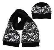 New BROOKS BROTHERS FLEECE KIDS MERINO WOOL Blend SCARF and BEANIE Hat SET M/L