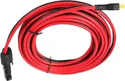 XT60 Extension Cable - Portable Xt60 Adapter,Consumer Electronics for Wind Energy Parts Accessories Inverter Setup Off-Grid Energy RV Charging Station