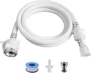 XUESNOF Portable Washing Machine Hoses, Suitable for Twin Tub & Mini Washing Machines, PVC, 6.56FT/2 Meters