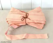 NEW Elastic Peach Gold 15 Yards Wide 1” Destash Bulk Crafts Trim Sewing Costume