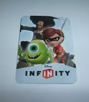 DISNEY INFINITY 1.0 Mike Wazowski Barbossa Mrs Incredible Unused Web Code Card