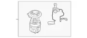 Genuine Nissan Fuel Pump 17040-6RC1A (for: Nissan)