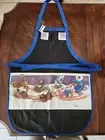 Barbara Lavallee Apron Vintage Eskimo Snow Dog Team Sled Kitchen Garment 1994