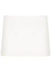 Khaite Jett Leather Mini Skirt - White - 4 (UK8 / S) 4 (UK8 / S)