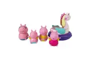 5pc Peppa Pig Bath Squirter Fun Toy Play Set Kids/Children Toddler 18m+