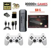 X2 Retro Game Stick | 64GB Plug & Play Handheld Console with 30,000+ Classic Gam
