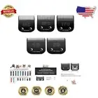 Heat Resistant Dog Grooming Blades Set - 10PCS for Andis, Oster & Wahl Series