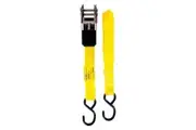 2 Pieces Ratchet Tie Down Strap Handy Hardware 230kg 4.5m x 25mm