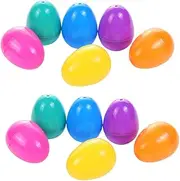 NOLITOY 50pcs Easter Eggs Easter Basket Fillers Fake Eggs Crafts Basket Stuffers Diy Decoration Egg Easter Basket Filler Stuffers Open Egg Toys Plastic Egg Shell Child Bulk