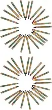 48 Pcs Children's Crayon Set 24 Vibrant Colors Skinnable Pens for Creative Art Projects