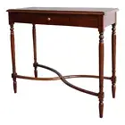 Solid Mahogany Wood Flute Legs Hall/Console Table Antique Style Pre-Order