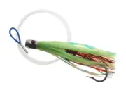 H2O Pro Hex Jet Xmas Tree Albacore Tuna Trolling Lure Rigged Lumo