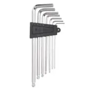 7pcs Ball End Hex Key Wrench 1.5-6mm 45# Steel L-Shape Hexagon Metric Wrenches