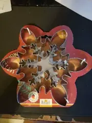CHRISTMAS Cookie Cutter LET IT SNOW~Snowflake By Birkmann/Designed in Germany