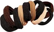 Pony Tail Hair Ties, High Elastic Hair Rope, Thick Ponytail Holders Soft Headband Hair Accessories for Thick Heavy Curly Hair