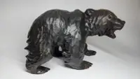 在飛比找Yahoo!奇摩拍賣優惠-國家工藝大師 林亨雲  80年代早期木雕 熊