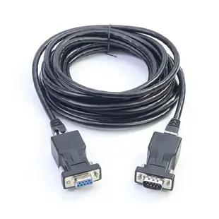 DB9轉RJ45轉接頭RS232插頭db9延長器9針串口轉rj45網口轉232轉換