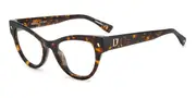 Dsquared2 D2 0070 086 Women’s Glasses Tortoiseshell Size 49 - Private Health Rebate - Blue Light Block Available