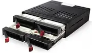 GUYOS HE-2006 4-Slot Internal Hard Disk Rack Support Four 2.5 inchHDD/SSD Easy Installation Plug and Play