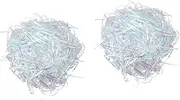 Ipetboom 2sets 3mm Wedding Favor Box Filler Materials Pet Wrappings Shredding Silks Box Stuffing for Baskets Fillings for Occasions 2pcs*2