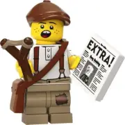 LEGO Newspaper Kid Series 24 Minifigure 71037 CMF