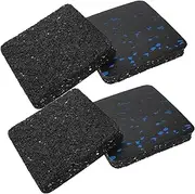 Totority Treadmill Elliptical Machine Shock Pad Noise Reduction Mat Anti Vibration Pads Durable Exercise Equipment Mat