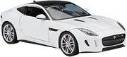 Scale Finished Model Car 1:24 for Jaguar F-Type Coupe Alloy Sports Car Model Simulation Diecasts Vehicles Pull Back Car Miniature Replica Car (Size : White)