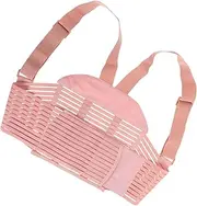 LIFKOME Maternity Support Belt with Adjustable Shoulder Straps Breathable Pregnancy Back and Belly Band for Abdominal Support and Improved Posture for Expecting Mothers