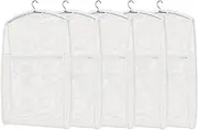 [Generic] Shoe Washing Machine Bag | Footwear Dryer Pouch Set of 5,Hangable Reusable Portable Washing Dryer Pouch for Footwear Trainers Slippers