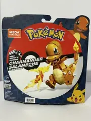 Charmander Mega Construx Building Blocks Set Pokemon 180 pieces Mattel NEW