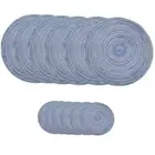 Color Round Placemats Coasters For Dining Table Kitchen Table Mats 30CM+11CM Set