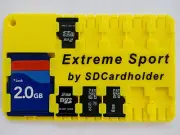 Micro SD Card Holder Storage Wallet Case micro SD/SDHC/SDXC Drone - It Floats!