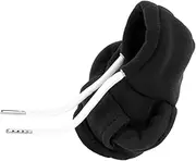 HEALEEP Car Shift Knob Boot Cover Stylish Hoodie Design Durable Material Easy Install for Vehicles Enhance Interior Quality with Sophistication and Style
