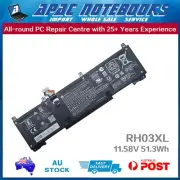 Genuine RH03XL Type-A Battery HP ProBook 440 445 450 455 G9 G10 11.58V 51.3Wh