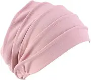 Cotton Chemo Head Scarf Turban Hat Sleep Cap Headwear Ethnic Wrap Cap Compatible Women with Chemo Cancer Hair Loss Skin, Turban Hat