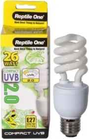 Compact UVB Bulb 26 Watt (UVB 2.0) E27 Eddison ()