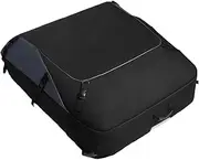 ALQYBD Rooftop Cargo Bag Car Roof Luggage Heat-Sealed Roof Bag Rooftop Cargo Carrier with 6 Reinforced Straps Organizer