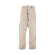 [CARHARTT WIP] CARHARTT WIP Organic cotton Double Knee pants Man 36 36 Beige