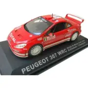 Peugeot 307 WRC 2004 Gronholm RALLY MONTECARLO 1:43 Ixo Altaya Diecast