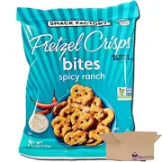 Snack Factory Spicy Ranch Pretzel Crisps Bites Value Pack | 2.6 Ounce | Pack o