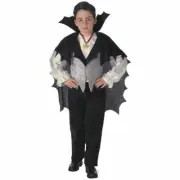 Classic Vampire Dracula Childs size M 8/10 Costume Rubie's Fancy-Dress