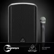 Behringer Europort MPA100BT 100W Speaker w/ Wireless Mic, Battery & Bluetooth