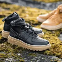 在飛比找Yahoo!奇摩拍賣優惠-NIKE AIR FORCE 1 GTX BOOT 黑色 機