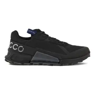 【ecco】BIOM 2.1 X COUNTRY M 輕盈防水戶外跑步運動鞋 男鞋(黑色 82283451052)