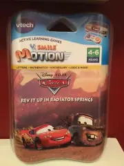 VTech V-Smile V Motion Active Disney Pixar Cars Ages 4-6 Learning games