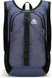 Outdoor Lightweight Zippers Backpack Large Capacity Foldable Rucksack Wear Resist Portable Running Rucksack Hiking Work Travel Camping Bag